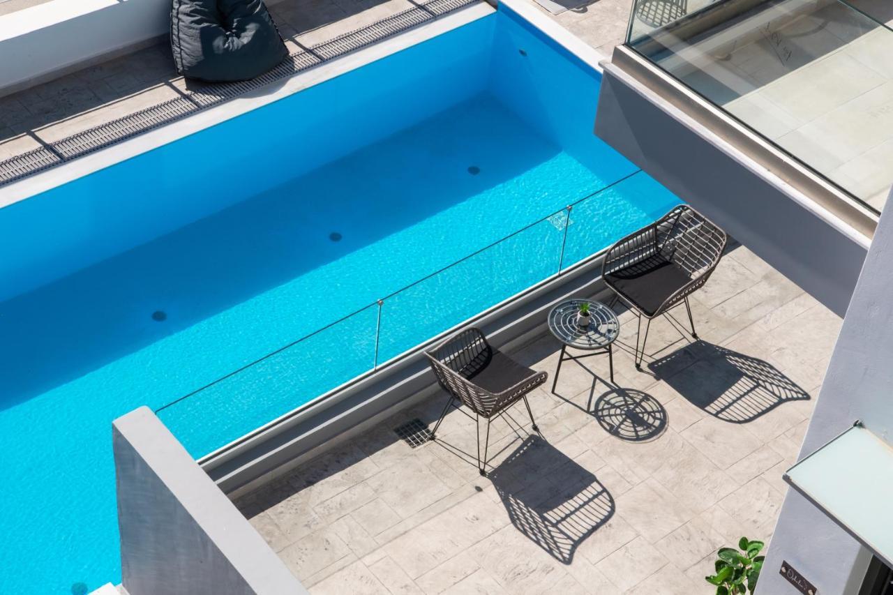 Clelia'S And Dione'S Design Studios Swimming Pool Никиана Экстерьер фото