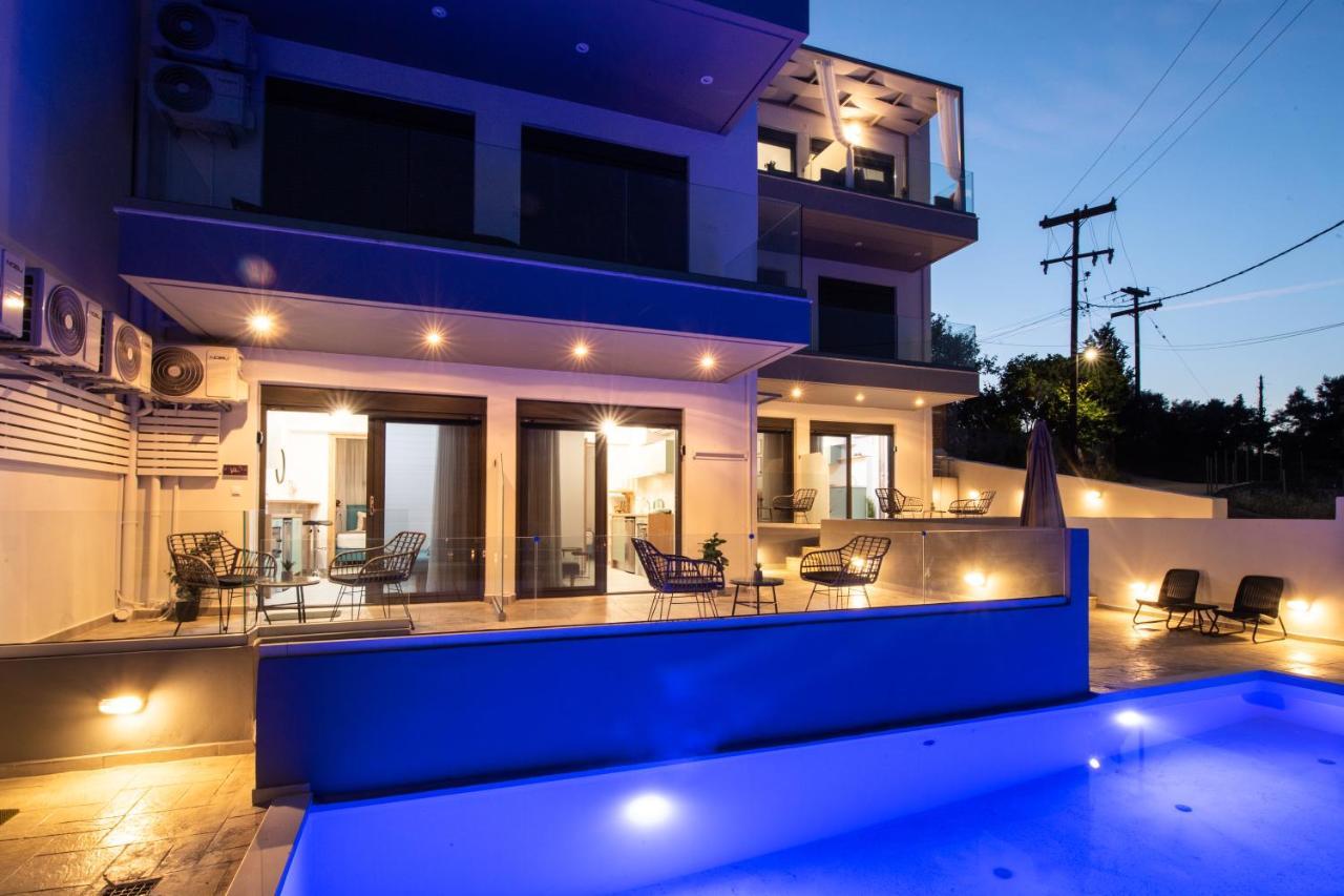 Clelia'S And Dione'S Design Studios Swimming Pool Никиана Экстерьер фото